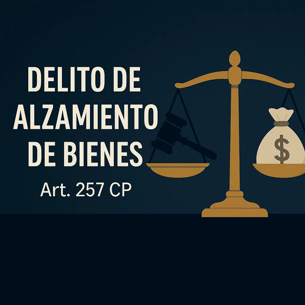 Delito de Alzamiento de Bienes: Qué es, Artículo 257 CP y 3 Ejemplos Reales