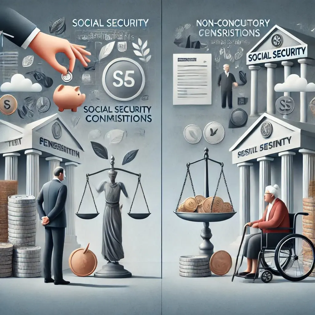 Pensiones Contributivas vs No Contributivas: Principales Diferencias