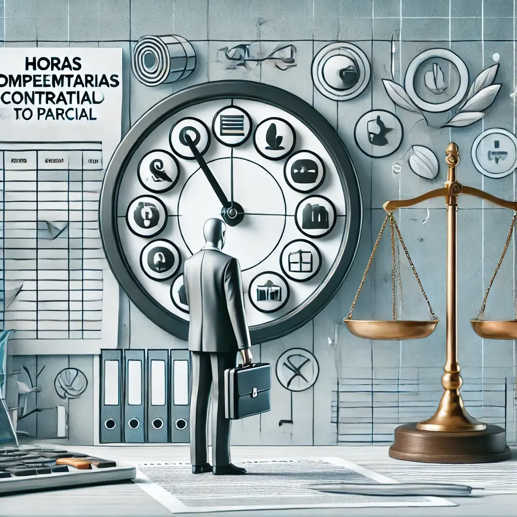 Horas complementarias en contrato parcial: regulación y límites